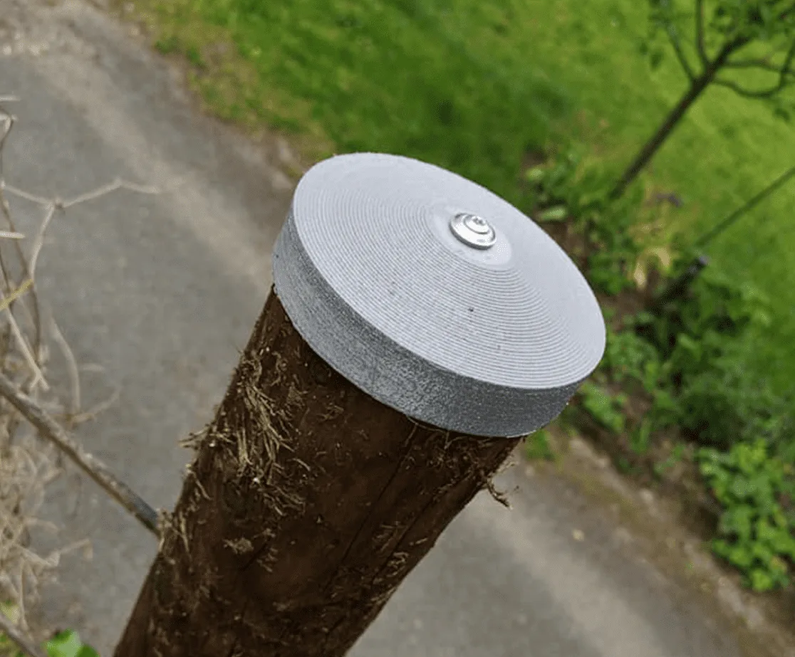 Die gedruckten Pfostenkappen